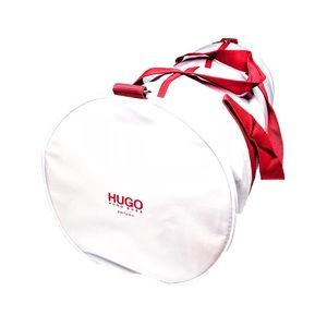 Hugo Boss Red & White Travel Gym Bag NWT